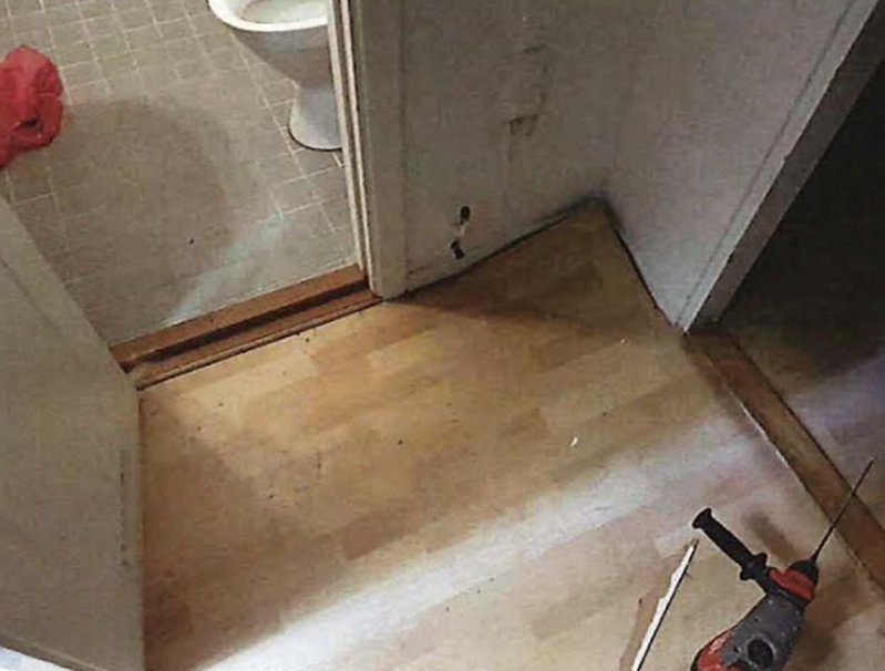 Allt förutom badrummet behövde renoveras. Foto: MKB Allt förutom badrummet behövde renoveras. Foto: MKB